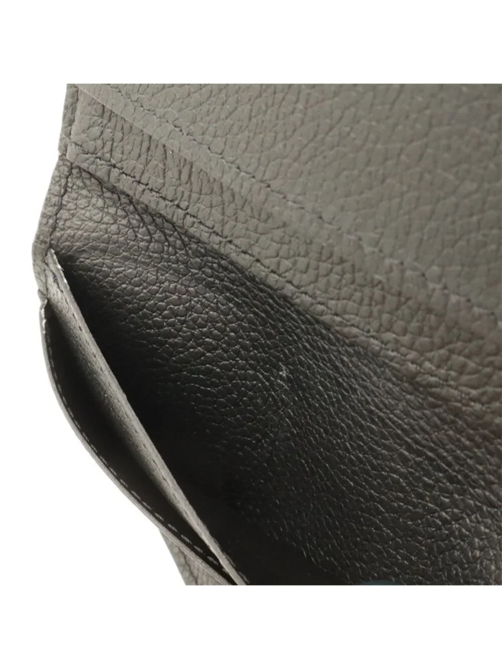 Louis Vuitton Monogram Empreinte Portefeuille Zoe Trifold Wallet Noir Black Gold